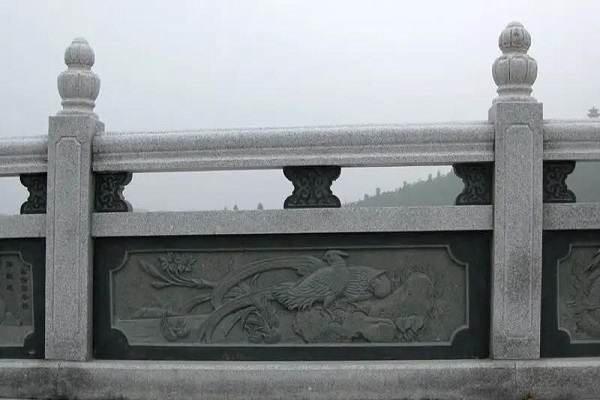 六安市河道水利石栏杆